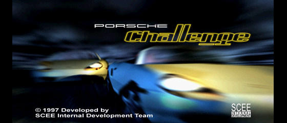 Porsche Challenge Title Screen